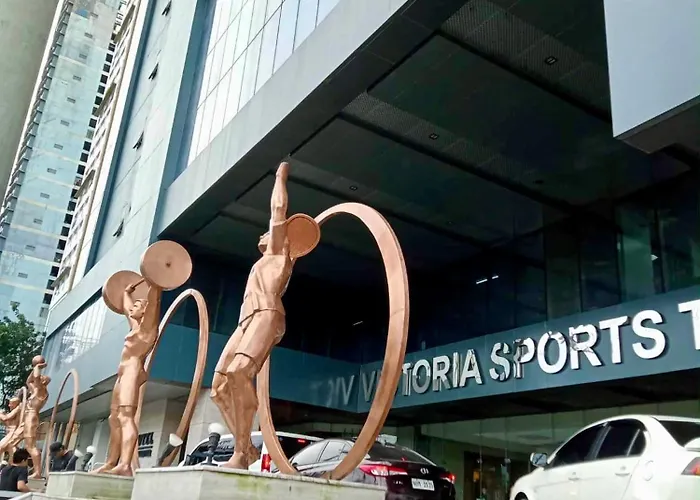 公寓式飯店 Casa Doble Dose In Victoria Sports Complex Edsa Near Gma Kamuning Qc 马尼拉